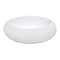 Ruvati 18" Rnd Bathroom Vessel Sink Wht Above Vanity Counter Circular Ceramic RVB0318 - alternate 1